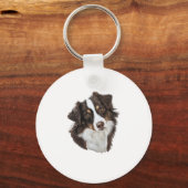 Voor een hondenliefhebber sleutelhanger (Voorkant)