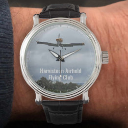 Voor een piloot of Flying Club-lid Horloge