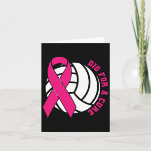 Voor een remedie borstkanker Bewustzijn Volleybal  Kaart