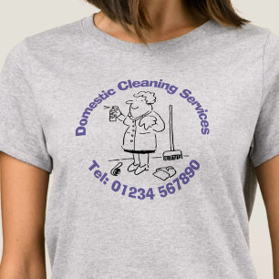 Voor een schoonmaker - huishoudelijke schoonmaakdi t-shirt