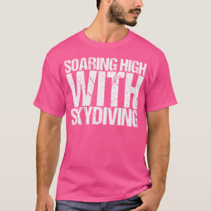 Voor een skydiver t-shirt