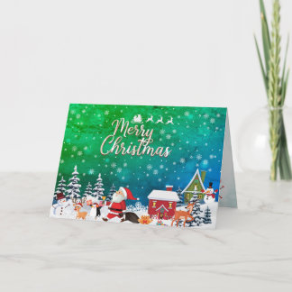 Voor een speciale kleindochter, een prettige kerst kaart