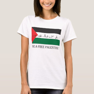 Voor een vrije palestine! t-shirt
