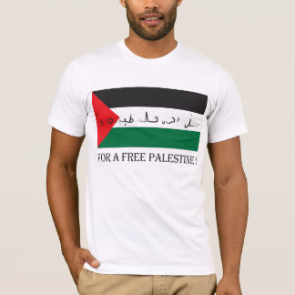 Voor een vrije palestine! t-shirt