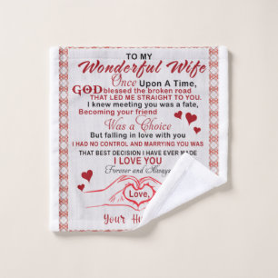 Voor een vrouw die ik kende... was je een feest washandje
