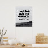 Voor eeuwig. poster (Keuken)