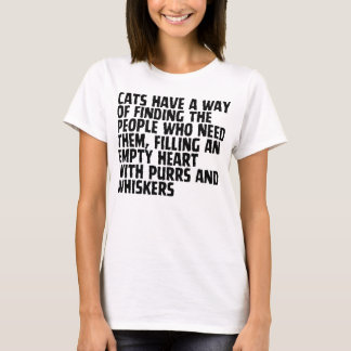 Voor elke kat-titude t-shirt