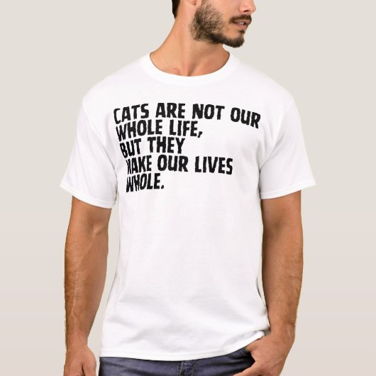 Voor elke kattenhouding t-shirt (Voorkant)