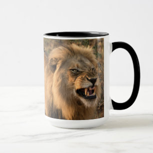 Vóór en na Koffie LION Personaliseer naamlijst Mok