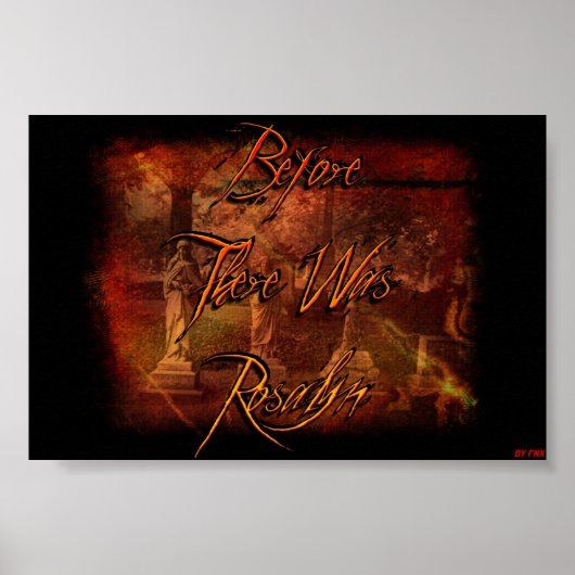 Voor er Rosalyn Poster was (Voorkant)