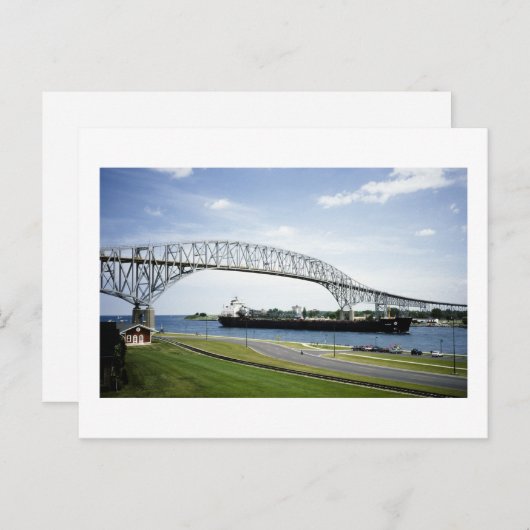 Voor er twee Bluewater Bridge was Briefkaart (Voorkant / Achterkant)