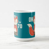 Voor Fox Sake ben ik 70-jarige dag. Koffiemok (Center)
