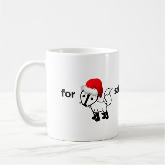 Voor Fox Sake Coffee-Mok | Kersteditie!! Koffiemok