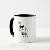 Voor Fox Sake Coffee-Mok Mok (Voorkant links)