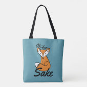 Voor Fox Sake Draagtas (Achterkant)