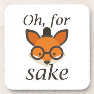 Voor Fox Sake Drankjes Onderzetter