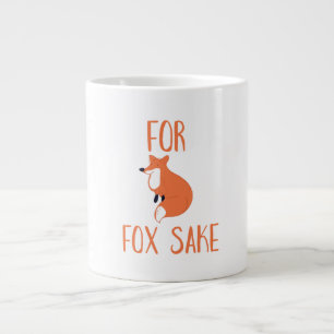 Voor Fox Sake Extra Grote Beker