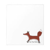 Voor Fox Sake Notitieblok (Voorkant)