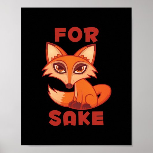 Voor Fox Sake Poster (Voorkant)