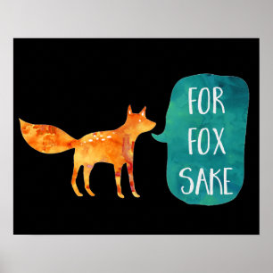 Voor Fox Sake Poster