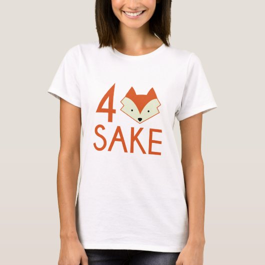 Voor Fox Sake T-shirt (Voorkant)