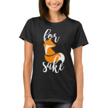 Voor Fox Sake - T-Shirt (zwart)