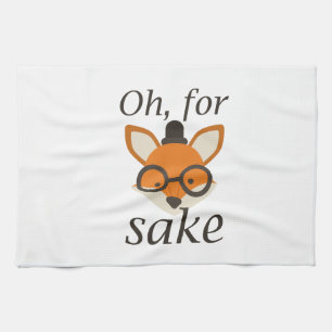 Voor Fox Sake Theedoek