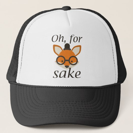 Voor Fox Sake Trucker Pet (Voorkant)