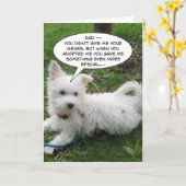 Voor geadopteerde vaders kaart (Gele Bloem)