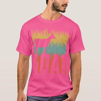 Voor geitenliefhebber t-shirt