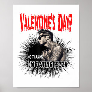 Voor getatoeëerde enkele Man Inked Man Anti Valent Poster