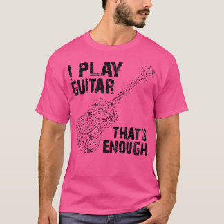 Voor gitaristen t-shirt