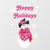 Voor Glass Large kerstman Thélek Raamsticker (Vel)