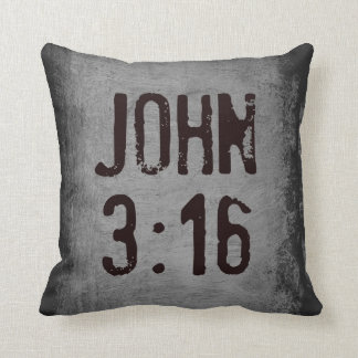 Voor God...John 3:16 Kussen