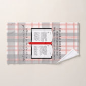 Voor God zo geliefd over de wereld Bad Handdoek (Handdoek)