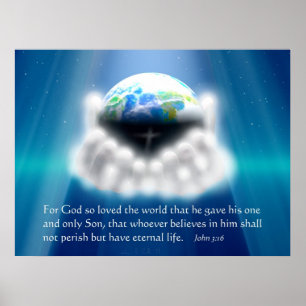 Voor God zo geliefd over de wereld Poster