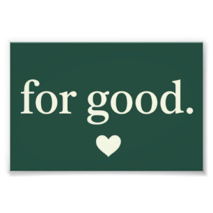 Voor goede minimalistische positieve citaat esthet foto afdruk