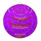 Voor grappig dat ik je mis... dartbord (Voorkant)