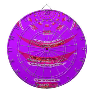 Voor grappig dat ik je mis... dartbord