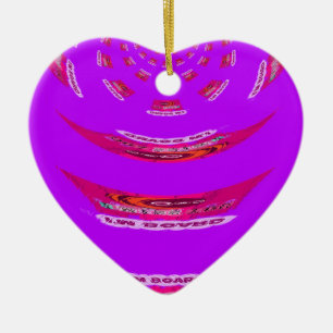 Voor grappig dat ik je mis... keramisch ornament