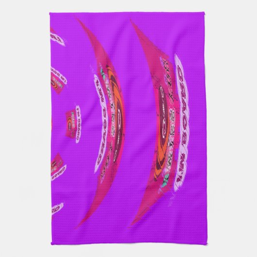 Voor grappig dat ik je mis... theedoek (Verticaal)