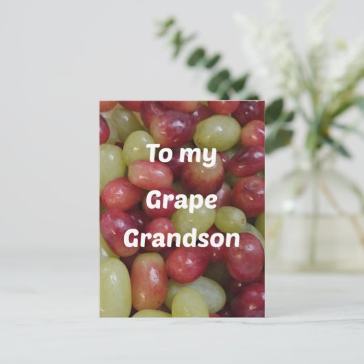 Voor Grote Kleinzoon Briefkaart (Staand voorkant)