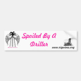 Voor haar bumpersticker