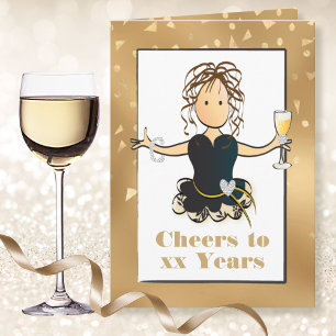 Voor haar Funny Sassy Classy, elke Kaart van de zo