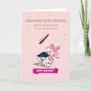 Voor haar Funny Tweezer Birthday Kaart
