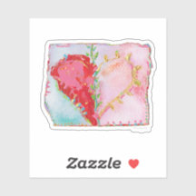 Voor haar hartSticker