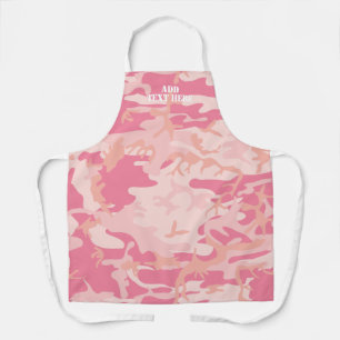 Voor haar moderne meisje roze Camouflage Camopatro Schort