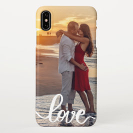 Voor haar of voor hem Valentijnse foto's iPhone XS Max Hoesje