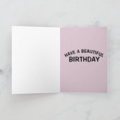 VOOR HAAR VRIEND BOHEMIAN GIRL KAARTEN (Binnen)