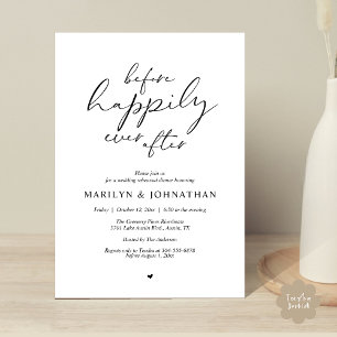 Voor Happily Ever After, Romantische Rehearsal Kaart